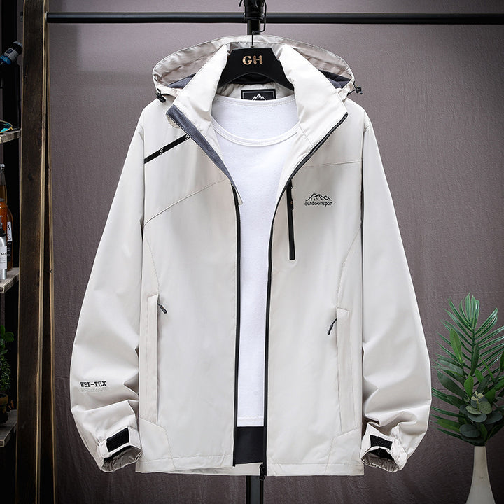 Herren Funktionale Outdoorjacke Echo Archiv