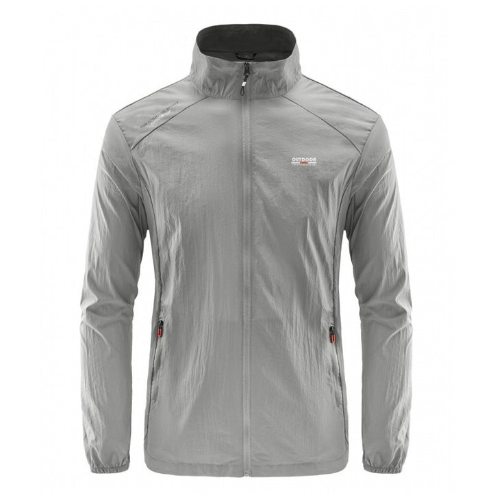 Herren Leichte Outdoor-Jacke mit hohem Kragen Echo Archiv