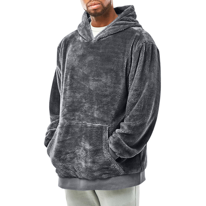 Herren kuscheliger Fleece-Hoodie Echoarchiv