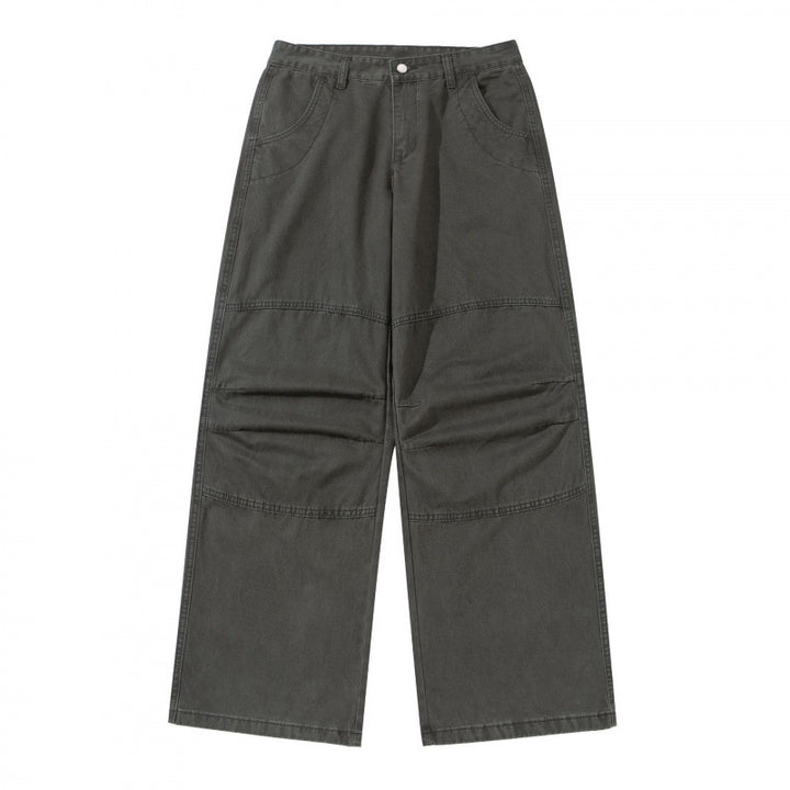 Damen Weite Utility-Hose aus robustem Canvas mit verstärkten Knie-Paneelen Echo Archiv