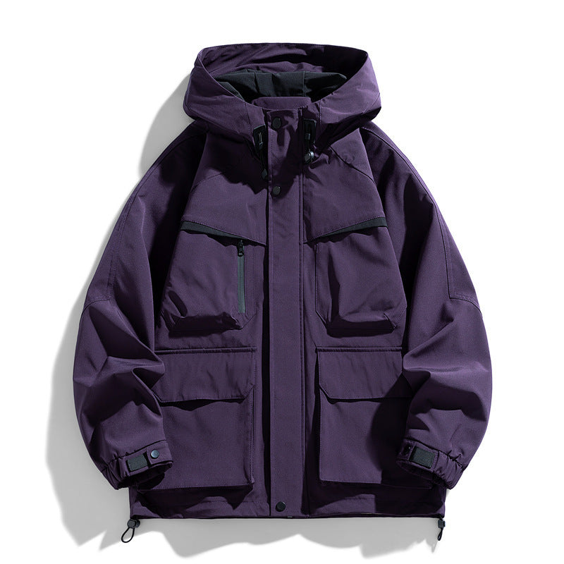 Herren Funktionsjacke mit vielseitigen Taschen Echo Archiv