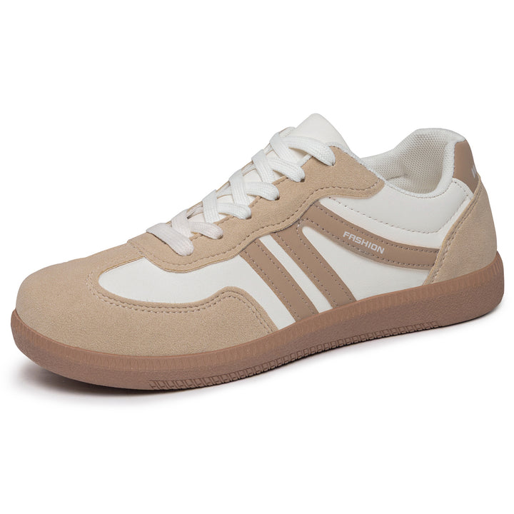 Damen nan retro-inspirierter Low-Top Sneaker mit Velours- und Synthetikbesatz Echo Archiv