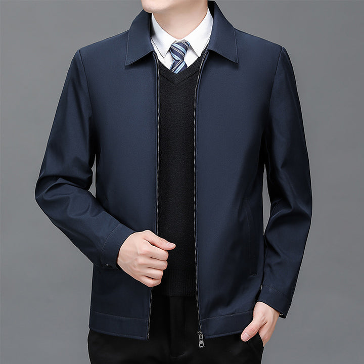Herren Leichte Übergangsjacke mit klassischem Schnitt Echo Archiv
