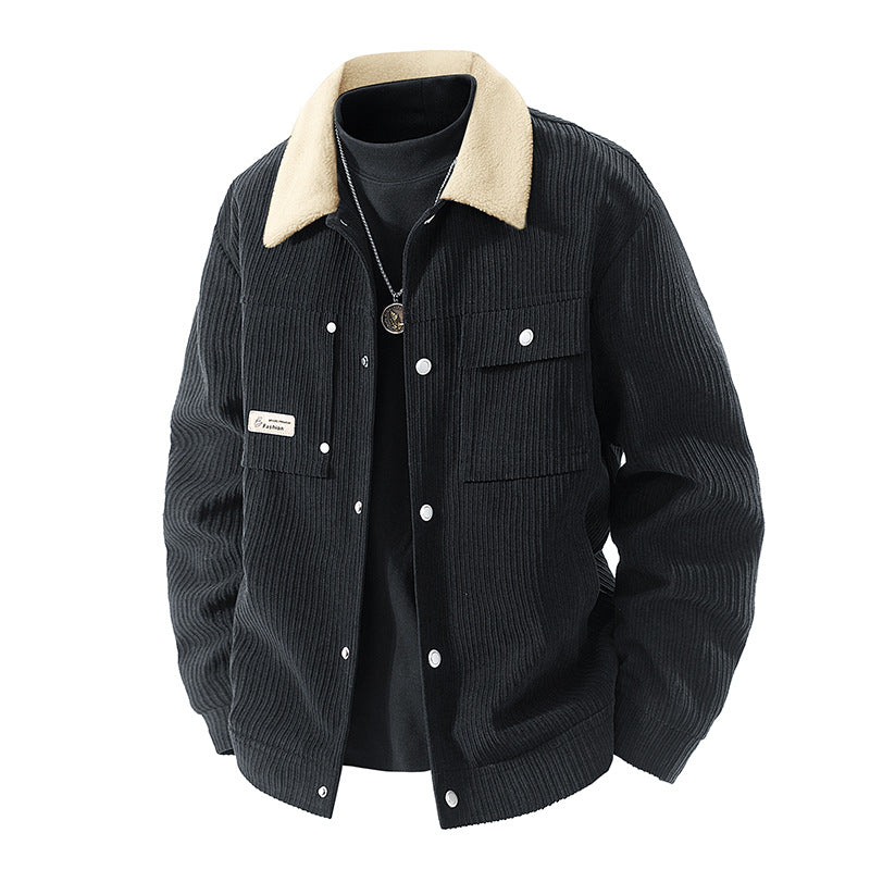 Herren Freizeitjacke mit Fleece-Innenfutter Echo Archive
