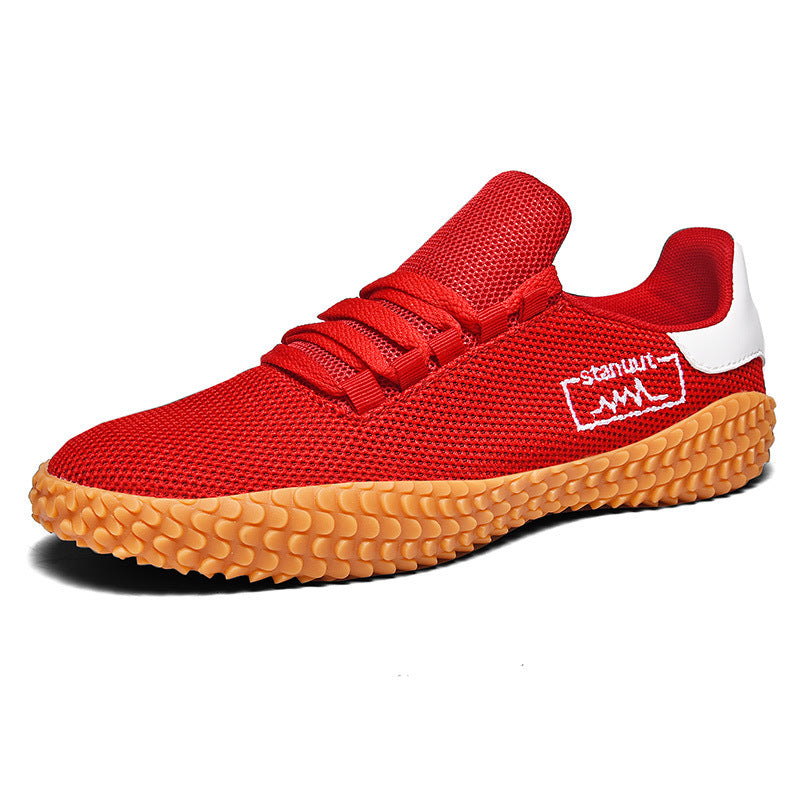 Herren Camouflage Strick-Sneaker mit griffiger Wabenprofilsohle und gepolstertem Knöchelkragen Echo Archiv