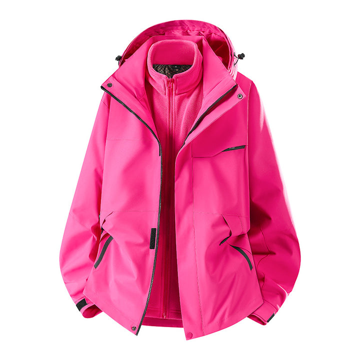 Damen funktionale Regenjacke Echo Archiv