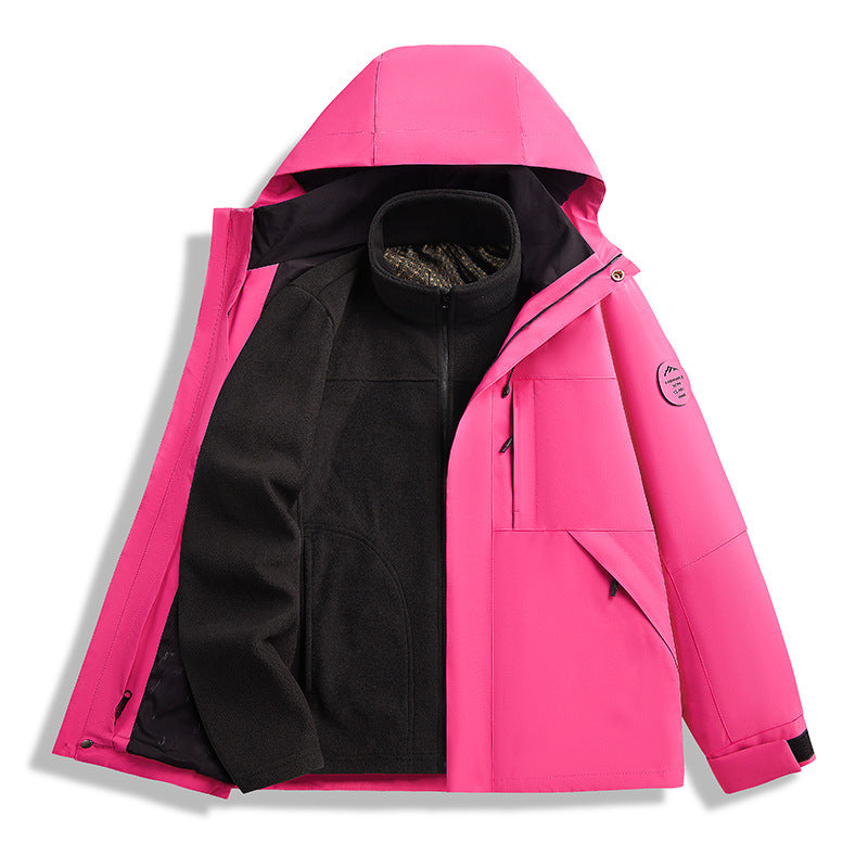 Herren Wasserfeste Outdoorjacke Echo Archiv