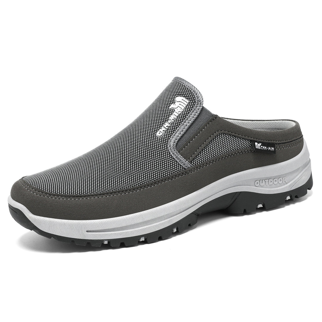 Herren nan atmungsaktiver Outdoor Clog-Slipper mit Memory-Fußbett Echo Archiv