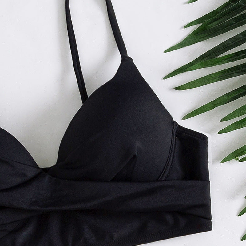 Damen Badeset mit Wickelrock und Bikinitop Echo Archiv