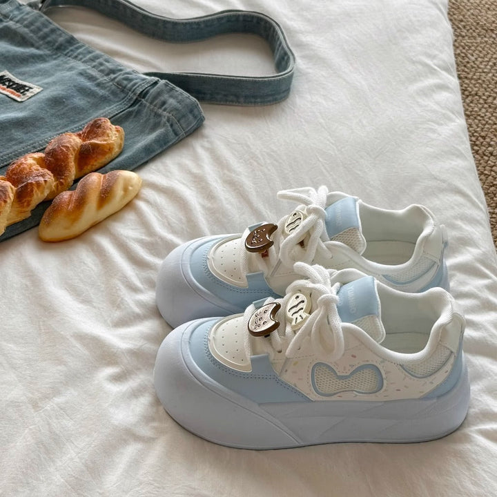 Damen Komfortable Sneakers mit verspielten Applikationen Echo Archiv