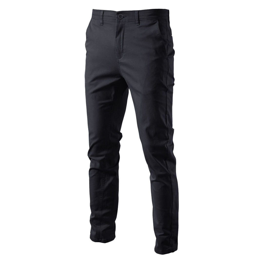 Herren Chinohose mit schmaler Passform und elastischem Bund Echoarchiv