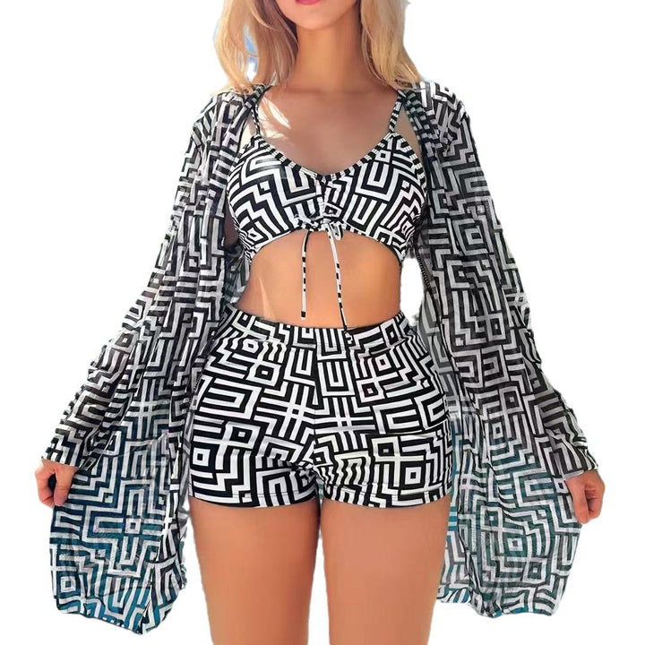 Damen Bikiniset mit leichtem Überwurf Echo Archiv