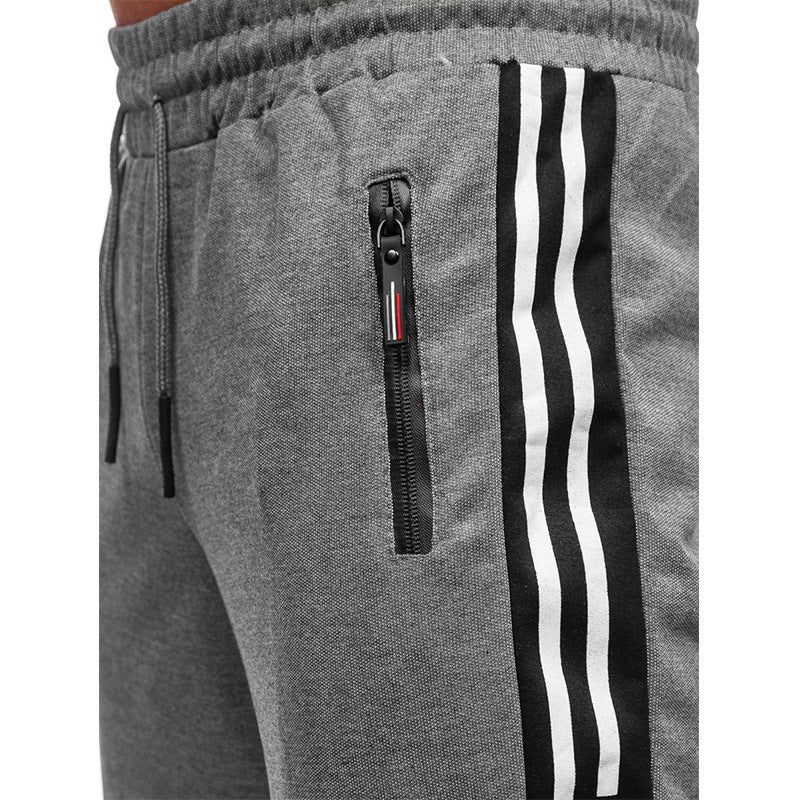 Herren Sportliche Jogginghose mit praktischen Reißverschlusstaschen Echoarchiv