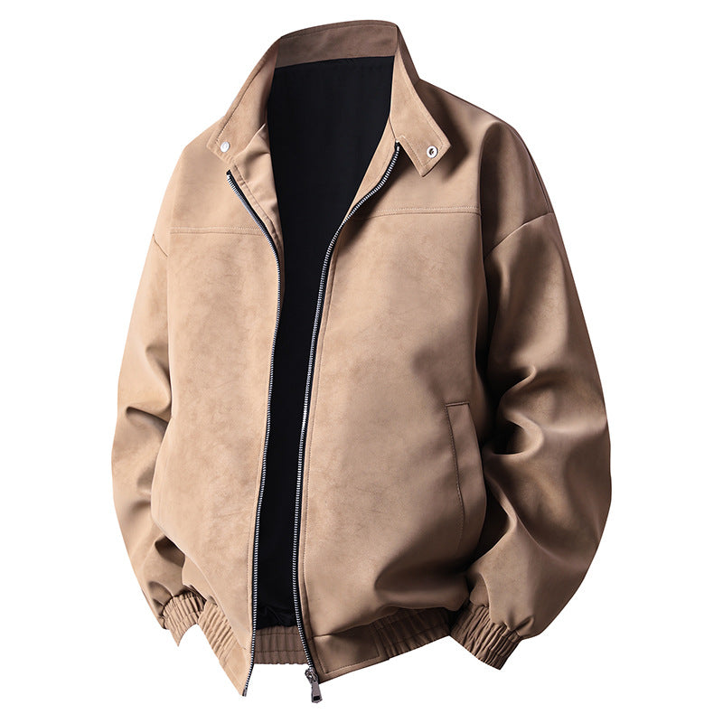 Herren modische Übergangsjacke im lässigen Stil mit praktischen Taschen Echoarchiv