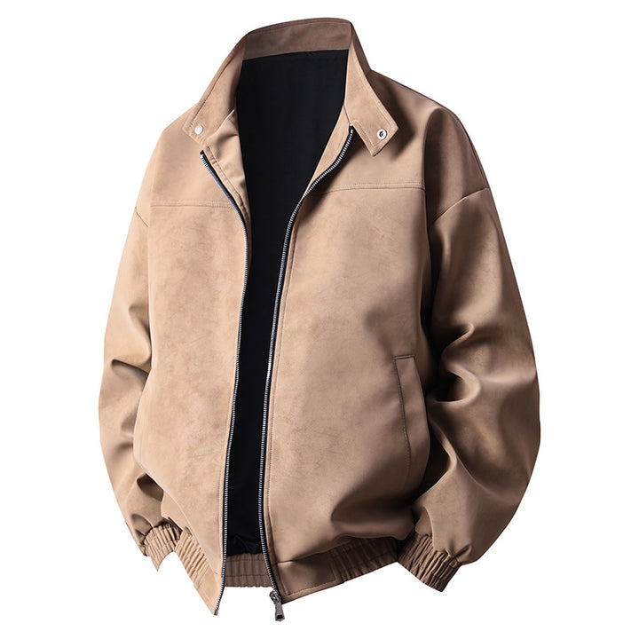 Herren modische Übergangsjacke im lässigen Stil mit praktischen Taschen Echoarchiv