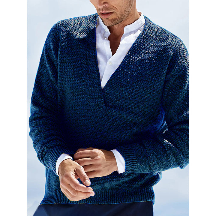 Herren lässiger Pullover Echoarchiv