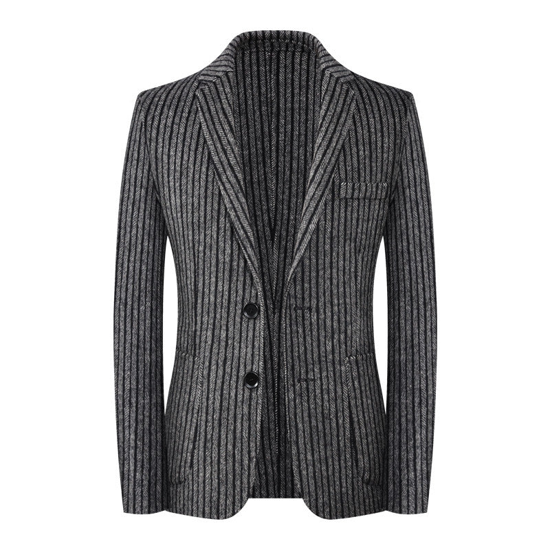 Herren stilvolle gestreifte Blazer Echoarchiv