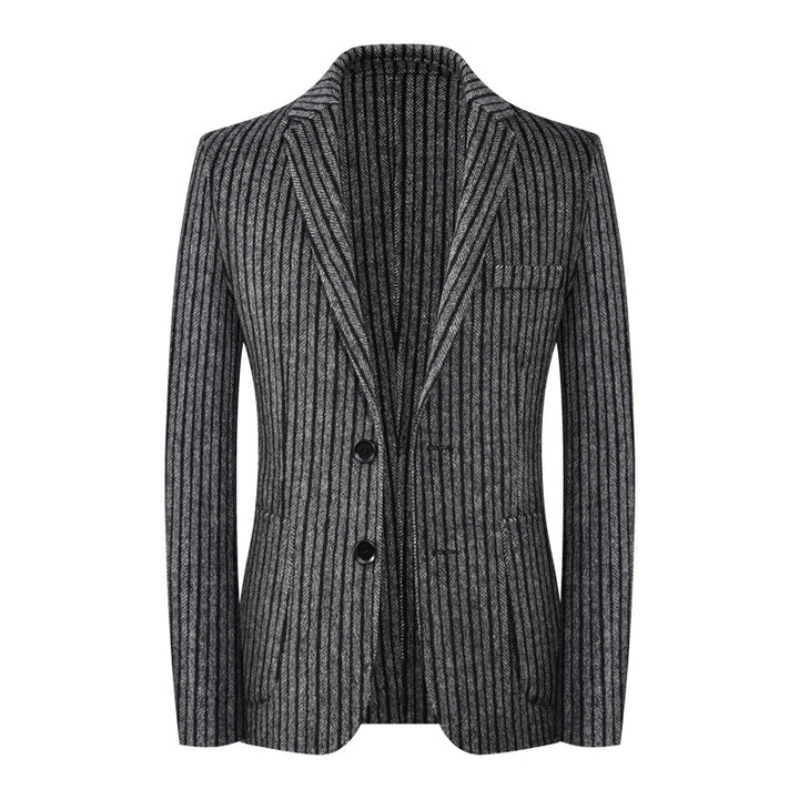 Herren stilvolle gestreifte Blazer Echoarchiv