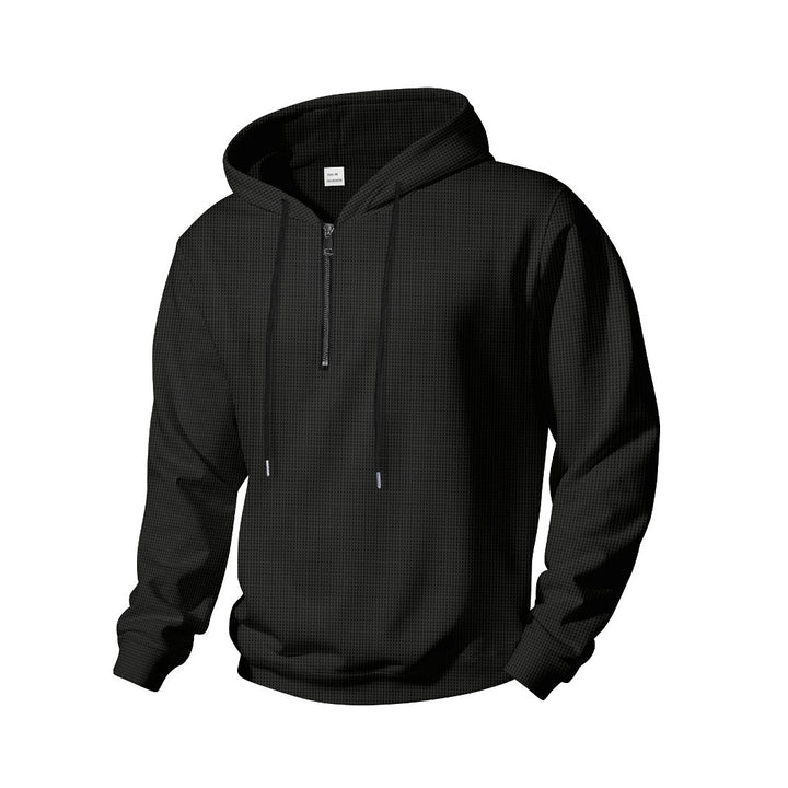 Herren Sportlicher Kapuzenpullover mit funktionalem Reißverschluss Echoarchiv