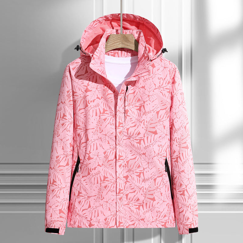 Damen Wetterfeste Outdoorjacke mit Kapuze Echo Archive