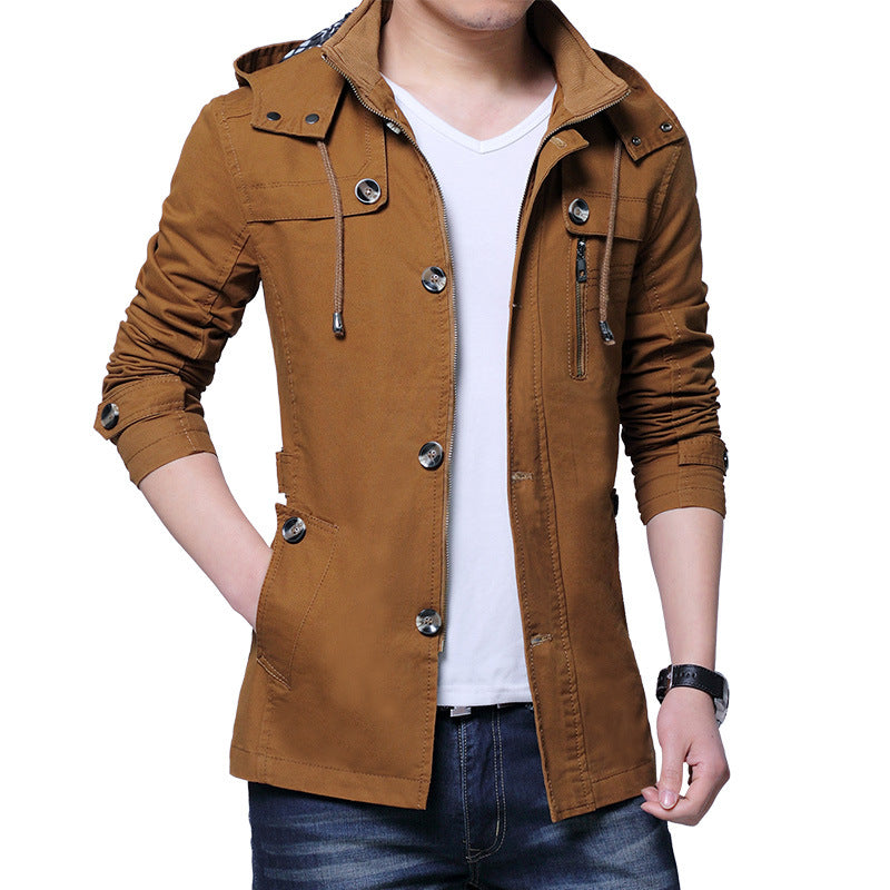 Herren Modische Übergangsjacke Echo Archiv