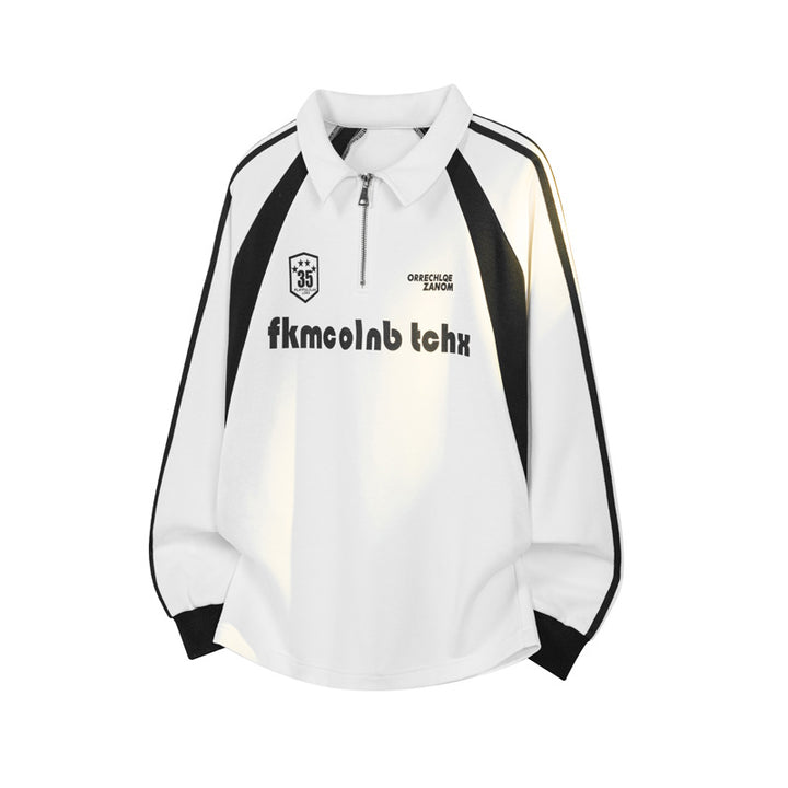 Herren Sportlicher Zip Pullover Echo Archive