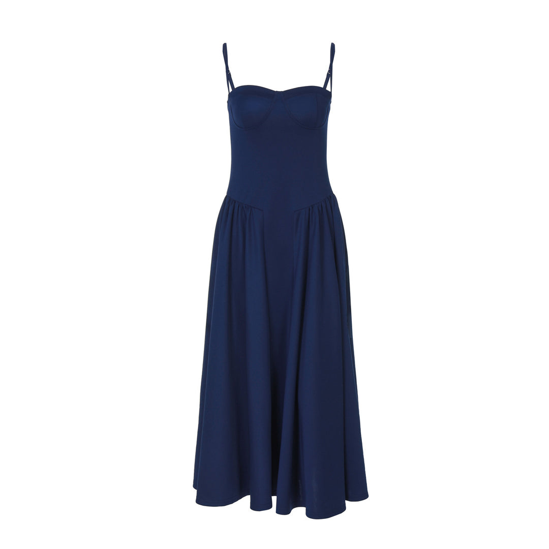 Damen Maxi-Kleid mit elegantem Bustier-Oberteil und fließendem Rock Echo Archiv
