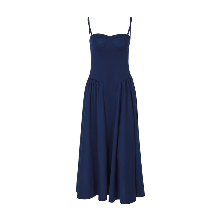 Damen Maxi-Kleid mit elegantem Bustier-Oberteil und fließendem Rock Echo Archiv