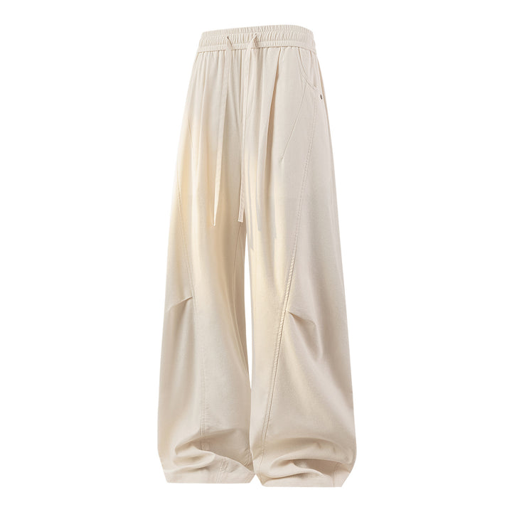 Damen Weite Lagen-Loungehose mit Cargo-Details & elastischem Tunnelzug Echoarchiv
