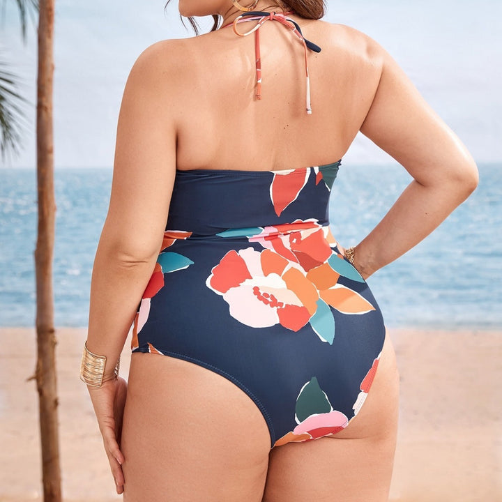 Damen florale Badeanzug Echo Archiv