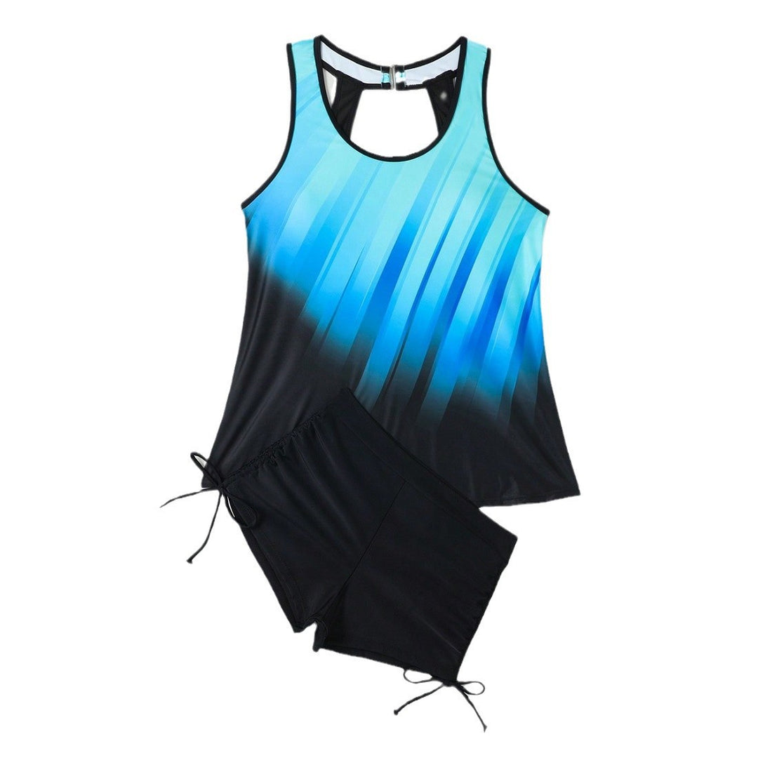 Damen Sportliches Tank-Top und Shorts Set Echo Archiv