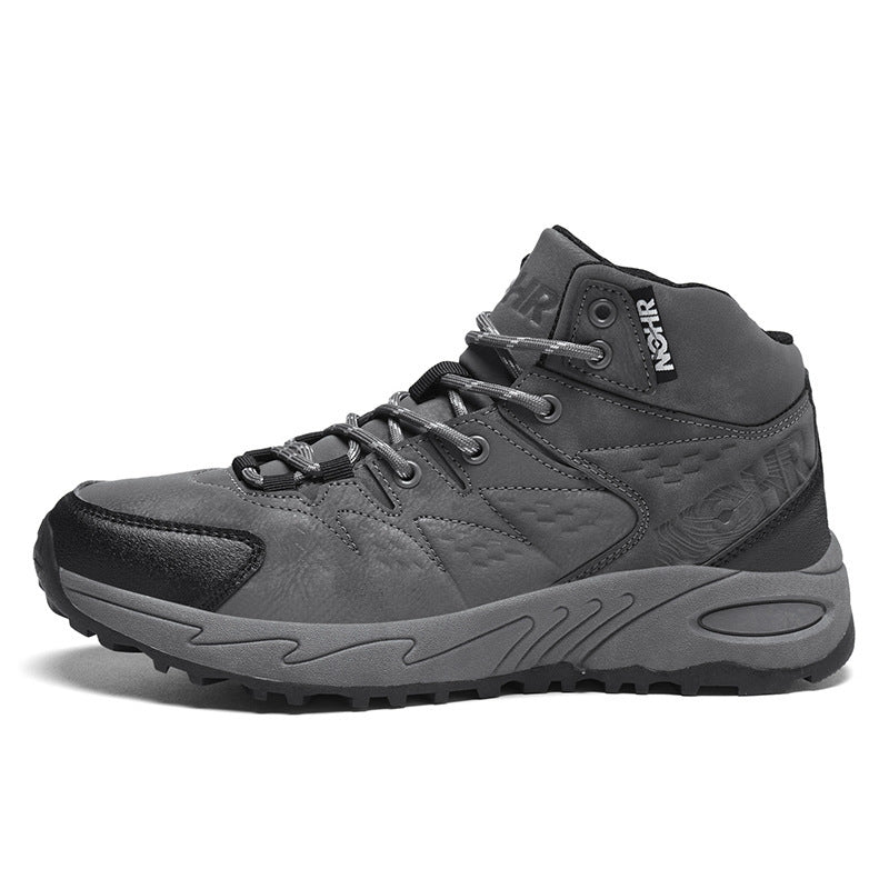 Herren nan robuster wasserabweisender Trekkingstiefel mit mittlerer Schafthöhe und rutschfester Profilsohle Echo Archiv