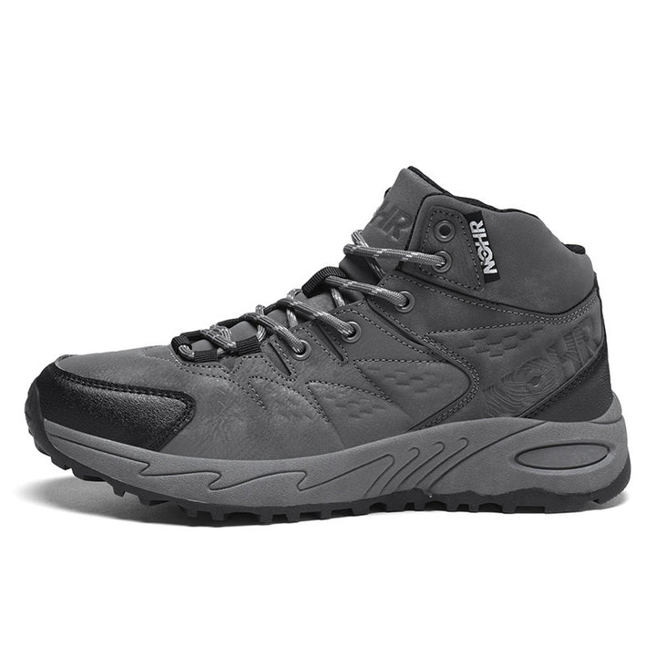 Herren nan robuster wasserabweisender Trekkingstiefel mit mittlerer Schafthöhe und rutschfester Profilsohle Echo Archiv