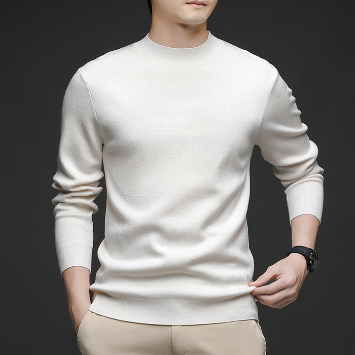 Herren modischer Rundhals-Pullover Echoarchiv