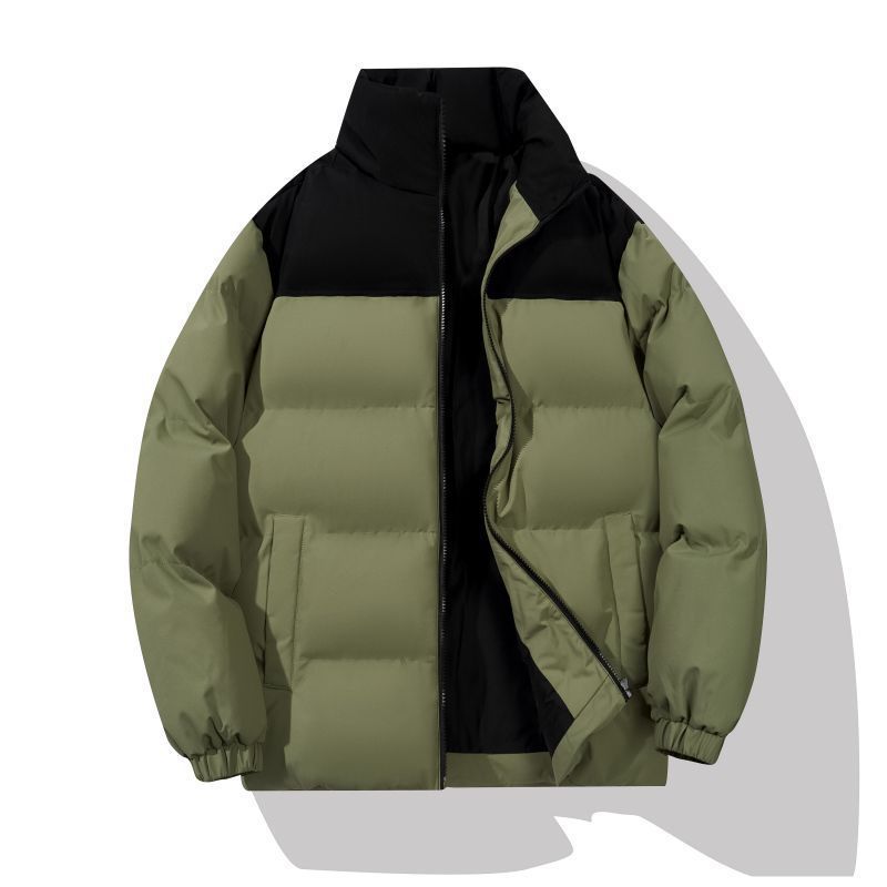 Herren isolierte Pufferjacke mit hochschließendem Kragen Echoarchiv