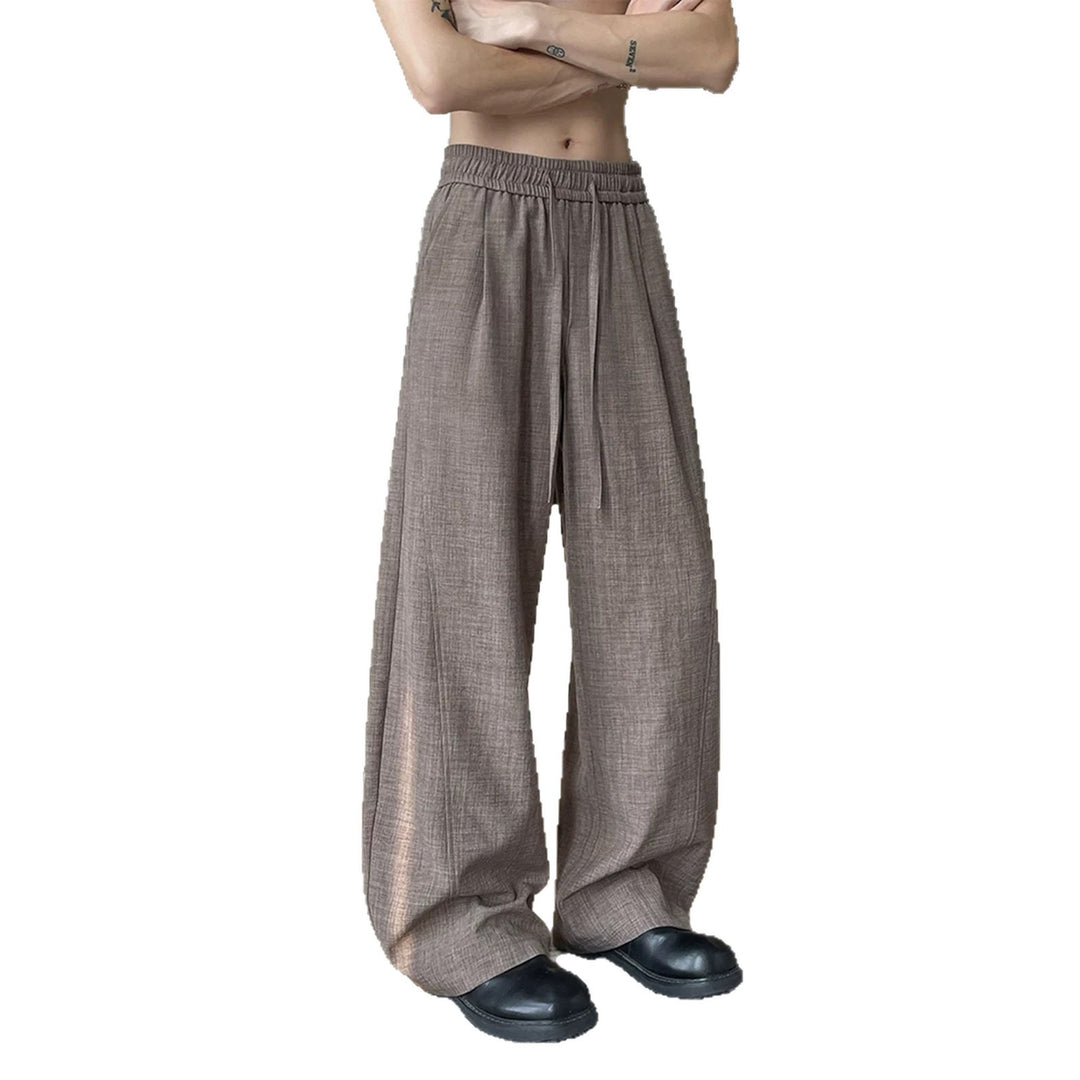 Herren Locker geschnittene Stoffhose Echo Archiv