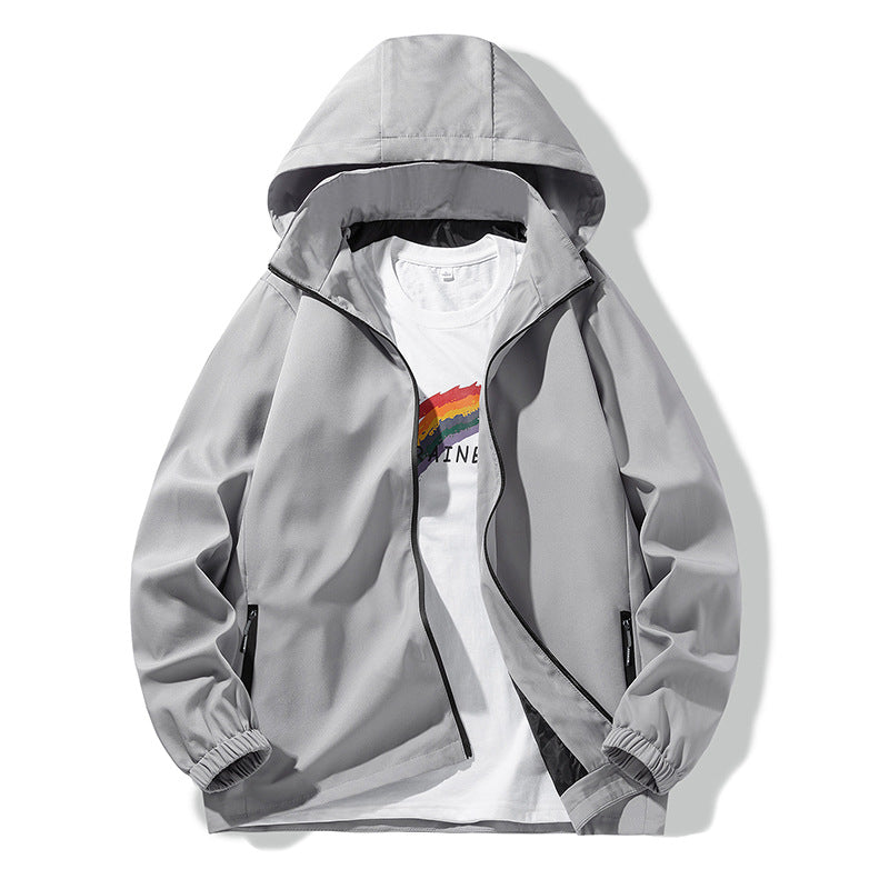 Unisex Minimalistische Softshell-Hoodie mit wasserabweisender Beschichtung, Kapuze & verdeckten Reißverschlusstaschen Echo Archiv