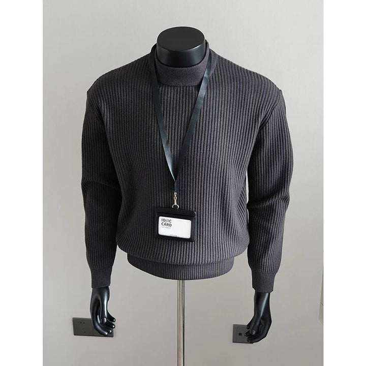 Herrenmode Grobstrickrollkragenpullover Echo Archive