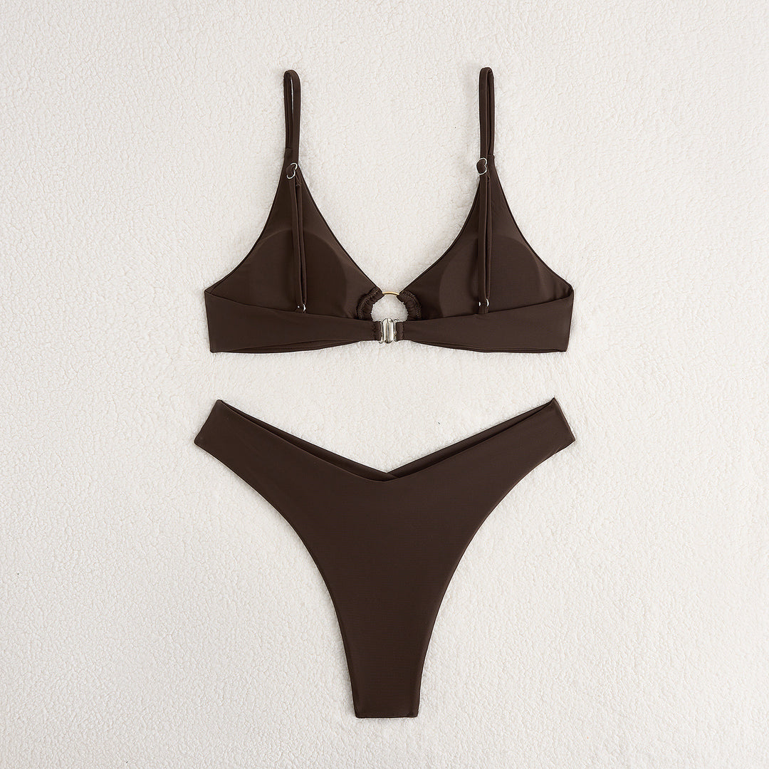 Damen Triangel-Bikini mit elegantem Ring-Detail Echo Archiv