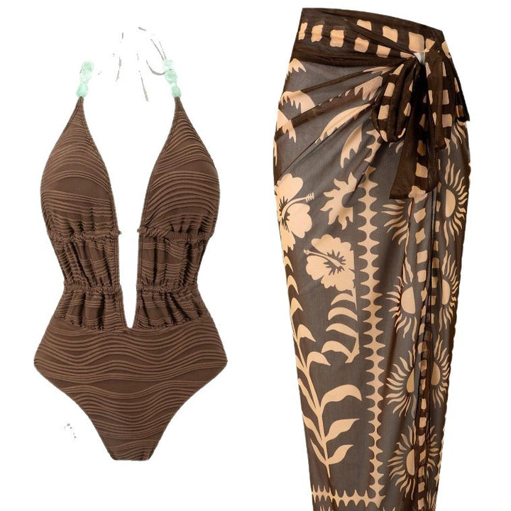 Damen Badeanzug mit raffinierten Details Echo Archiv