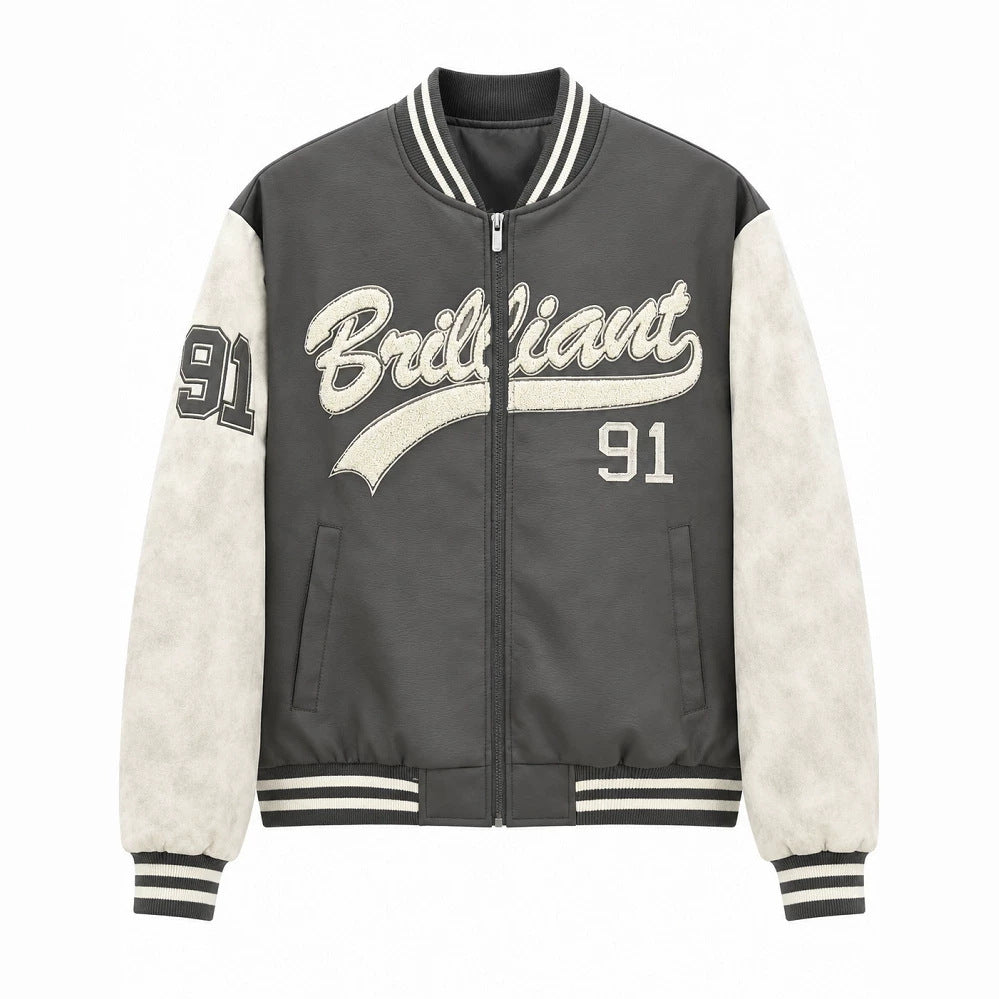 Herren Modische Bomberjacke mit sportlichem Schnitt Echo Archiv