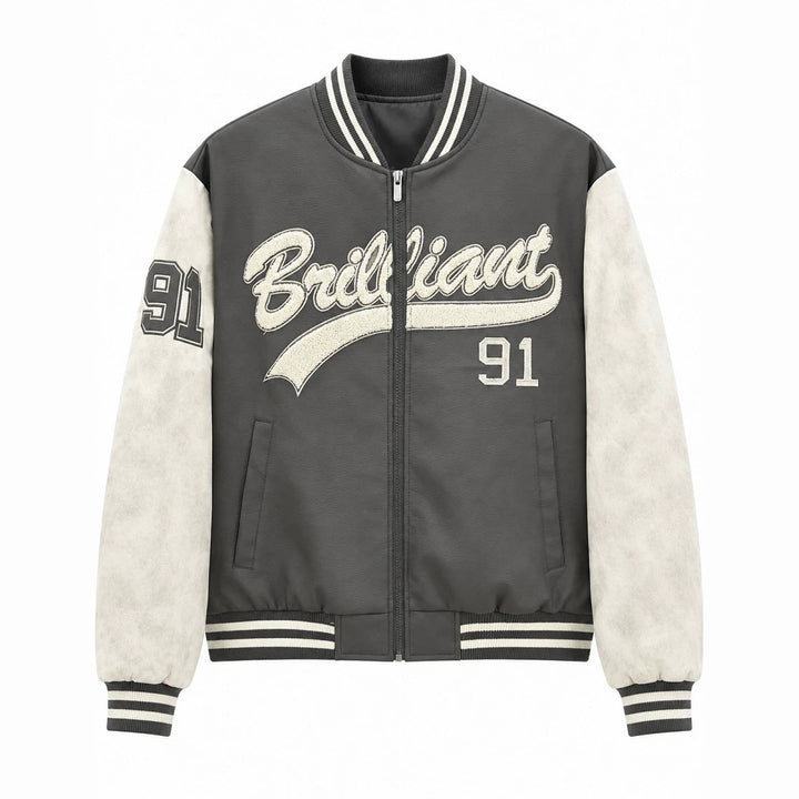 Herren Modische Bomberjacke mit sportlichem Schnitt Echo Archiv