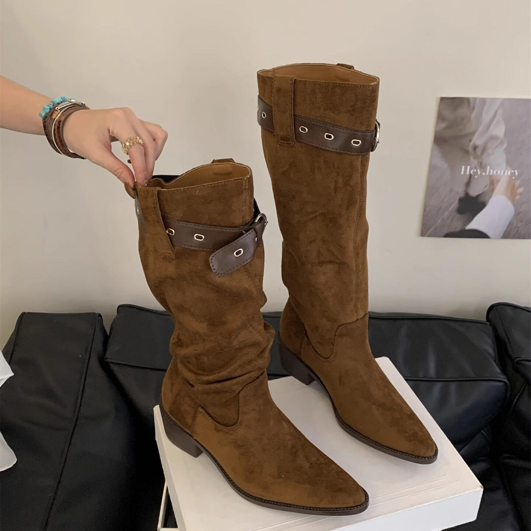 Damen Modische Stiefel Echo Archiv