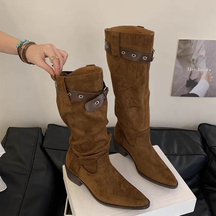Damen Modische Stiefel Echo Archiv