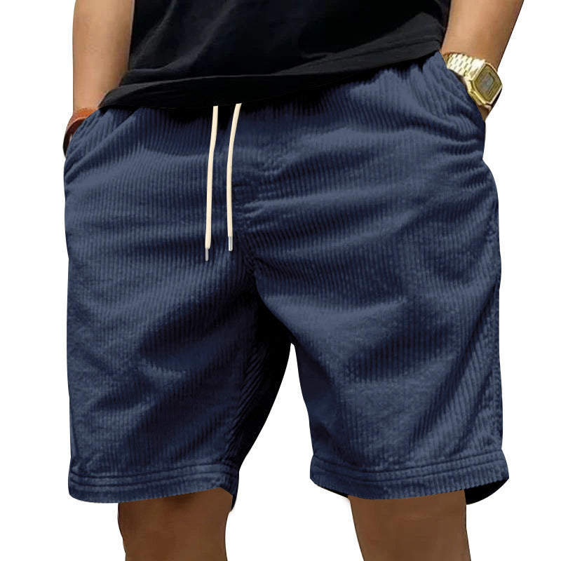 Herren bequeme Freizeithose aus strukturiertem Cordstoff Echoarchiv