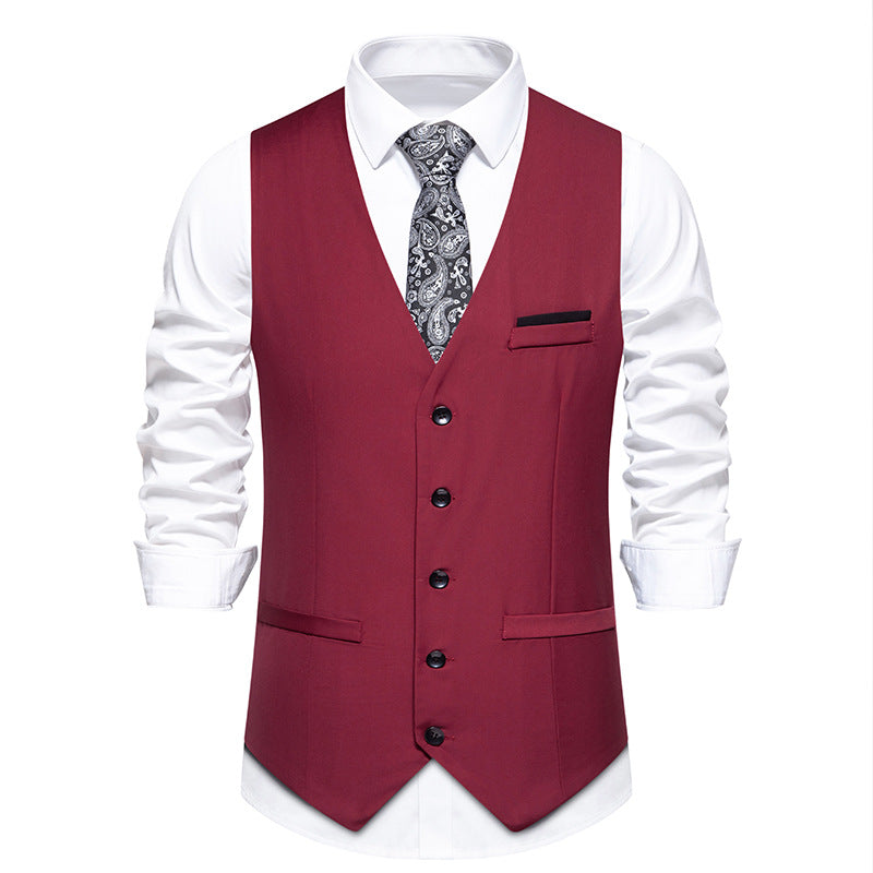 Herren elegante Weste im klassischen Stil mit modernem Schnitt Echoarchiv