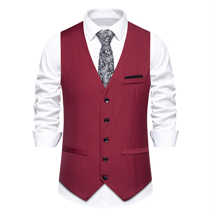 Herren elegante Weste im klassischen Stil mit modernem Schnitt Echoarchiv
