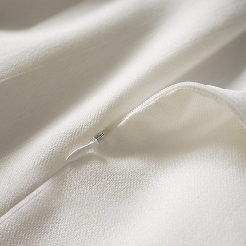 Damen Eleganter Bleistiftrock mit seitlichem Schlitz und feinem Stoff Echoarchiv