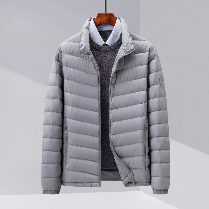 Herren Stepp-Übergangsjacke mit Stehkragen und Reißverschlusstaschen Echo Archiv