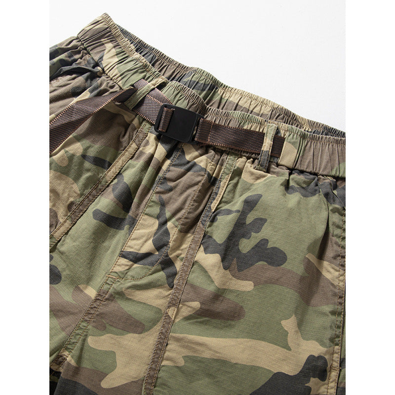 Herren Camouflage Cargo-Hose mit elastischem Bund Echo Archiv